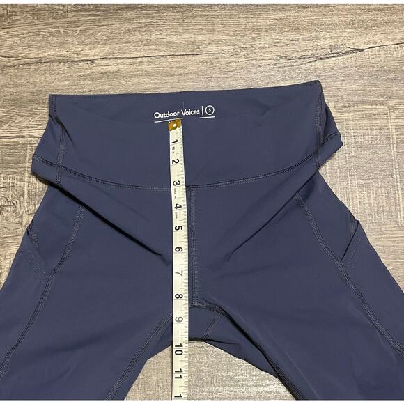 Outdoor Voices FreeForm Contour Legging with Pockets, Navy Blue, Size S - Picture 7 of 9